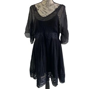 Catherine Malandrino silk mini dress women’s size 8